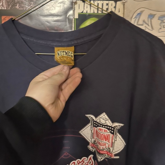 Vintage 90s Atlanta Braves Tee - Picture 2 of 3